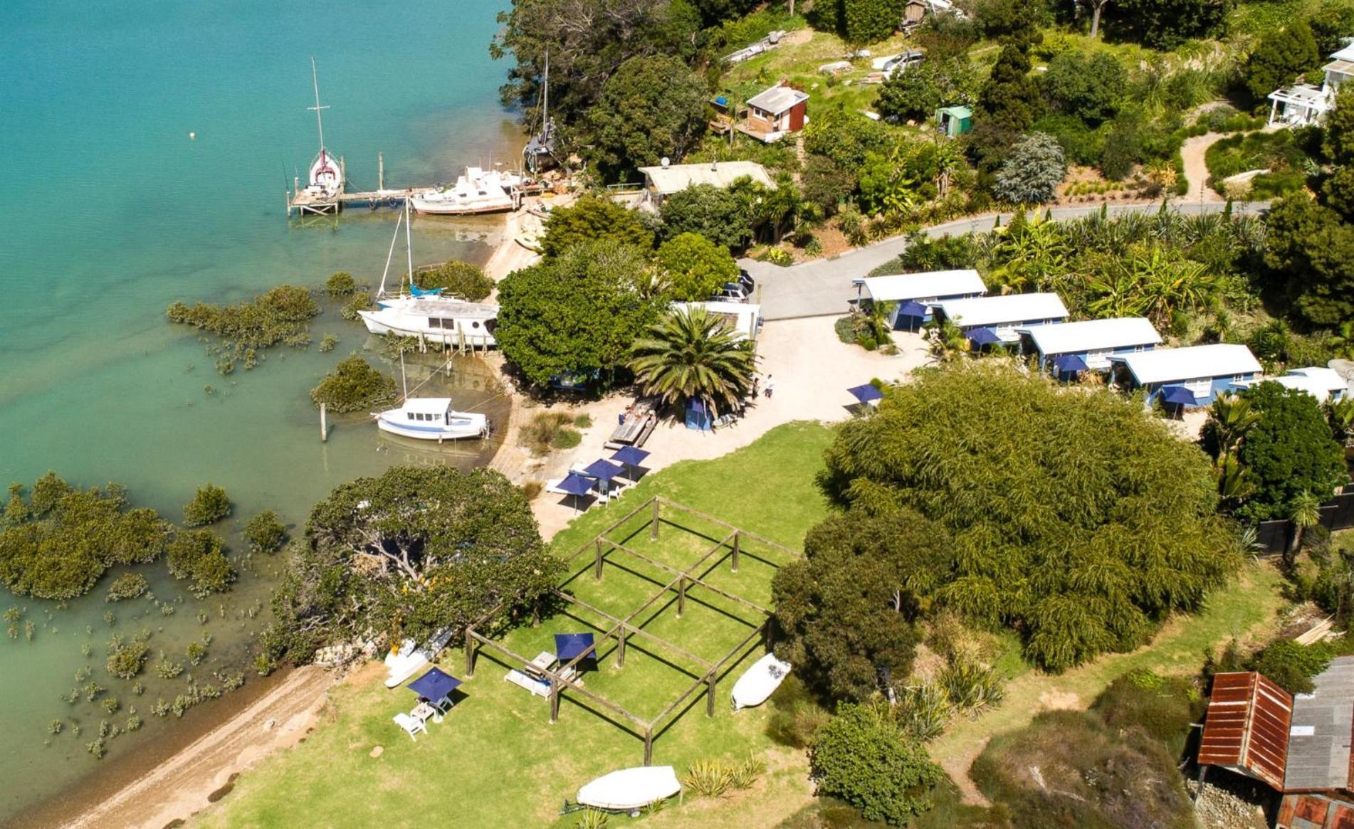 Ferienwohnung Boatsheds On The Bay, Waiheke Island Ostend Exterior foto
